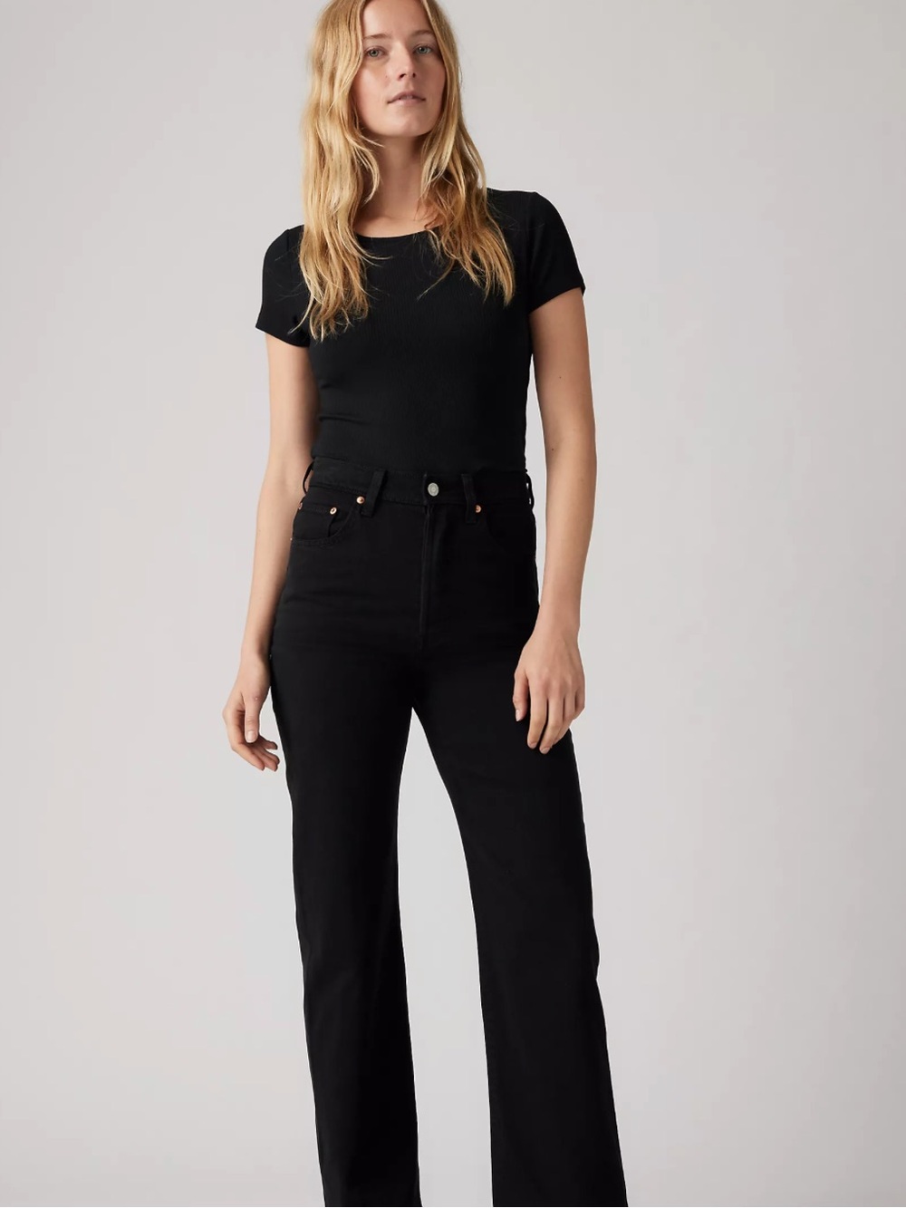Levi’s Ribcage Straight Ankle Jeans